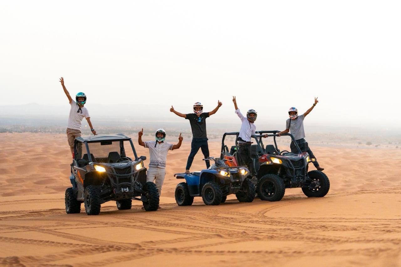 ATV adventure in the golden dunes